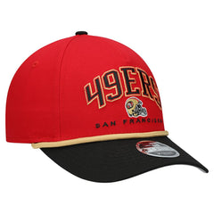 San Francisco 49ers Youth Arch COOLERA 9FORTY A-Frame Adjustable Hat | NFL Online