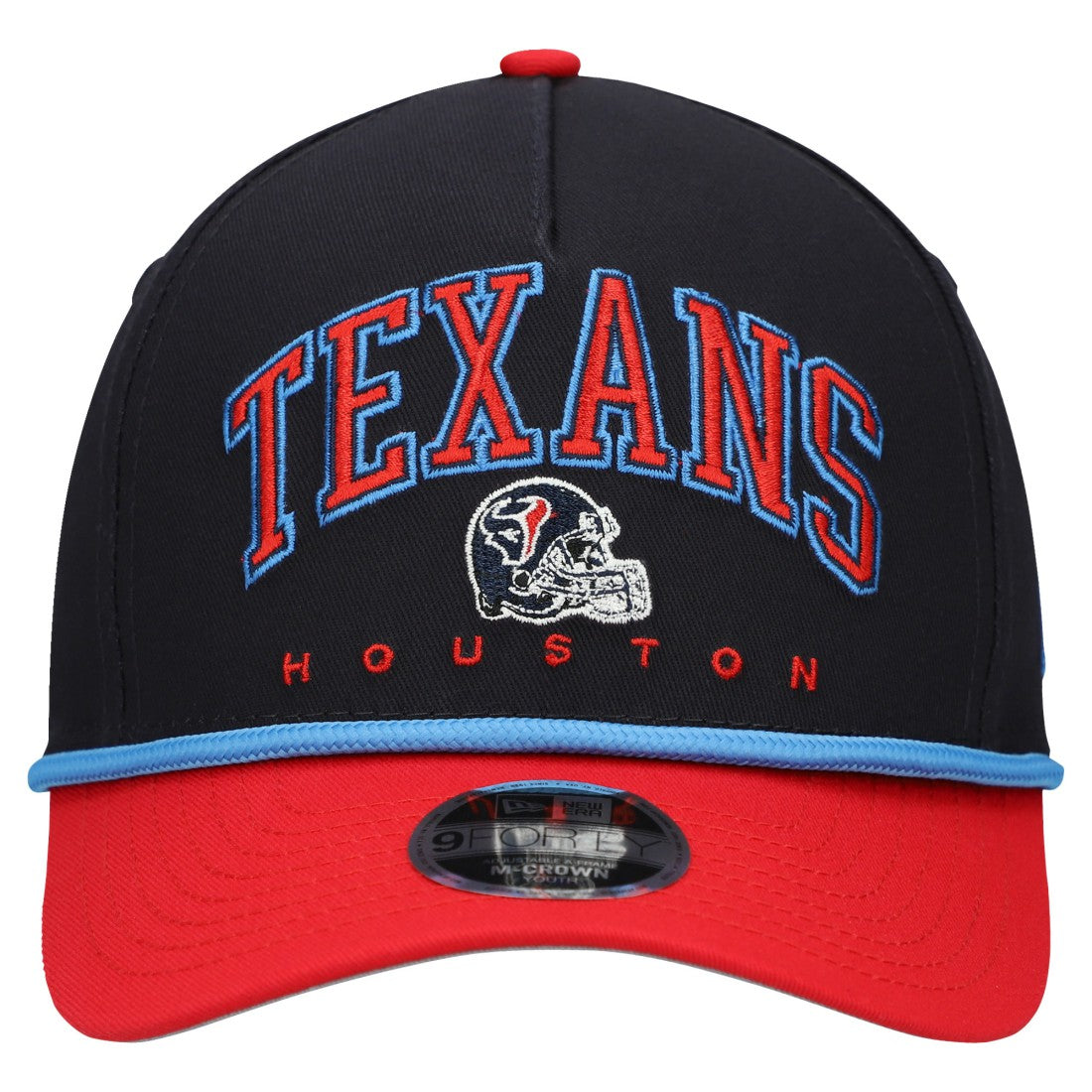 Houston Texans Youth Arch COOLERA 9FORTY A-Frame Adjustable Hat | NFL Discount