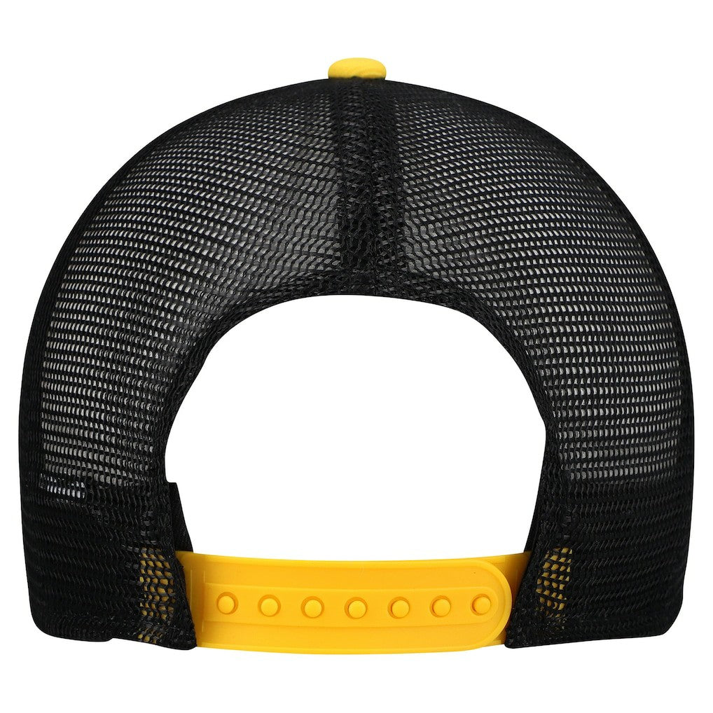 Pittsburgh Steelers Youth Banner 9FIFTY A-Frame Adjustable Trucker Hat | NFL Sale