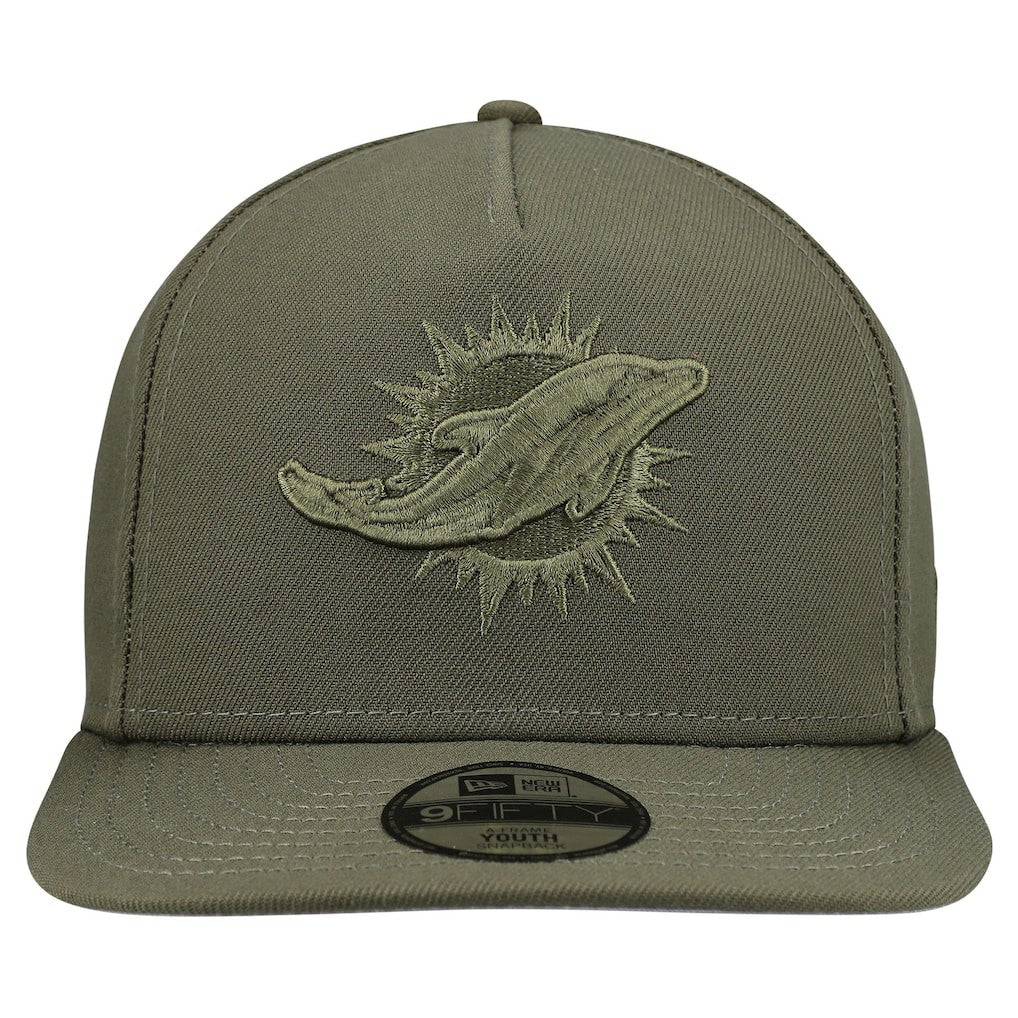 Miami Dolphins Youth Color Pack A-Frame 9FIFTY Snapback Hat | NFL Discount