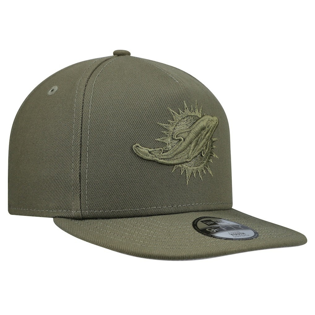 Miami Dolphins Youth Color Pack A-Frame 9FIFTY Snapback Hat | NFL Discount