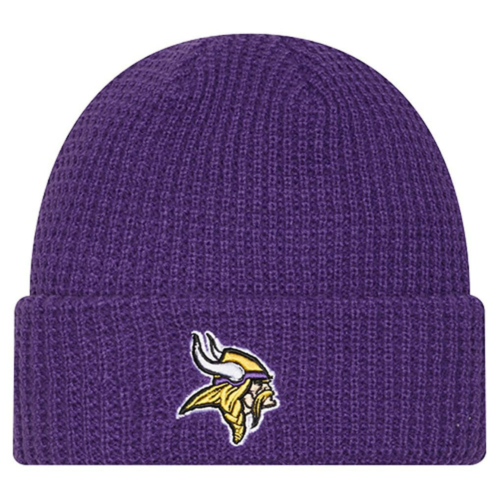 Minnesota Vikings Youth Waffle Cuffed Knit Hat | NFL Discount