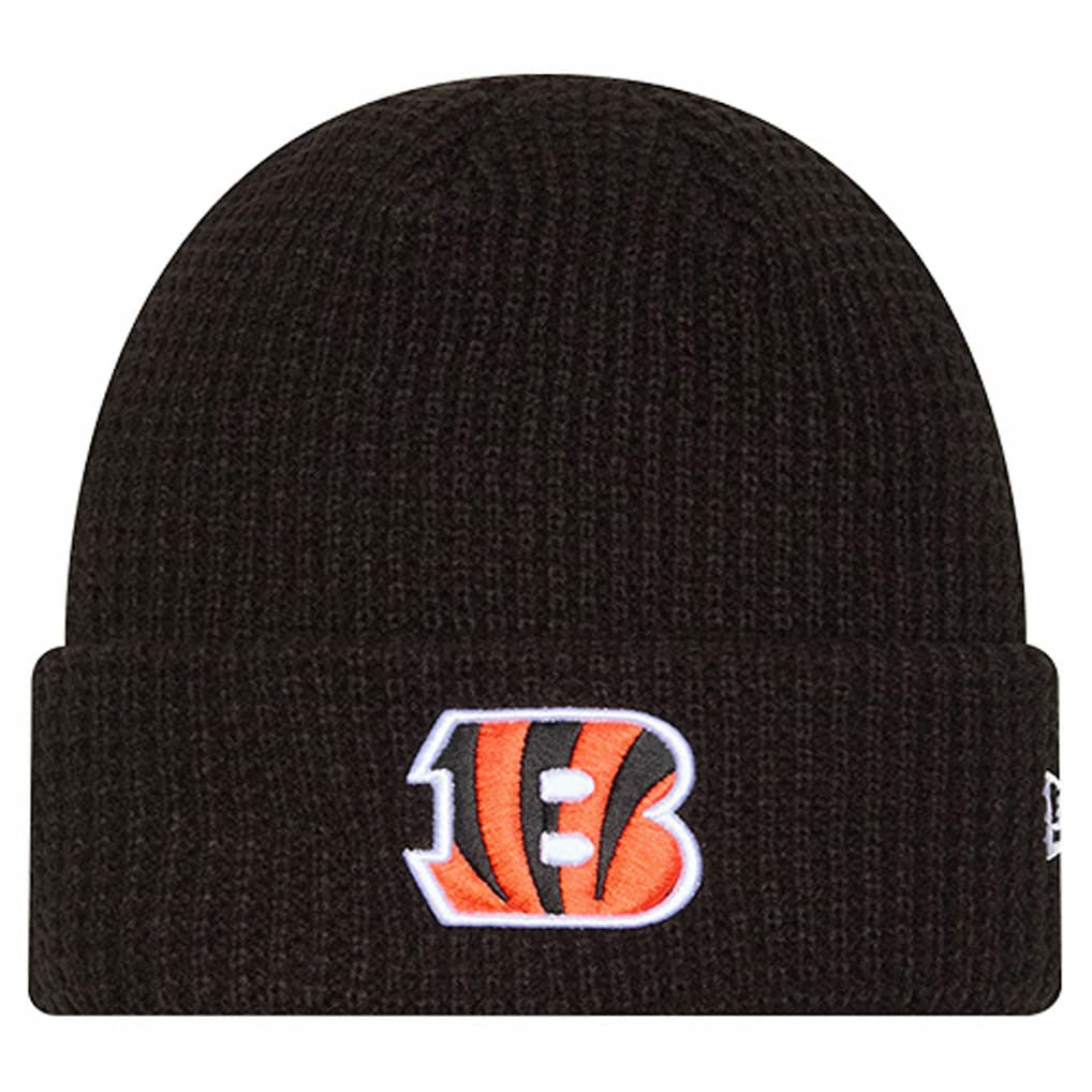 Cincinnati Bengals Youth Waffle Cuffed Knit Hat | NFL Online