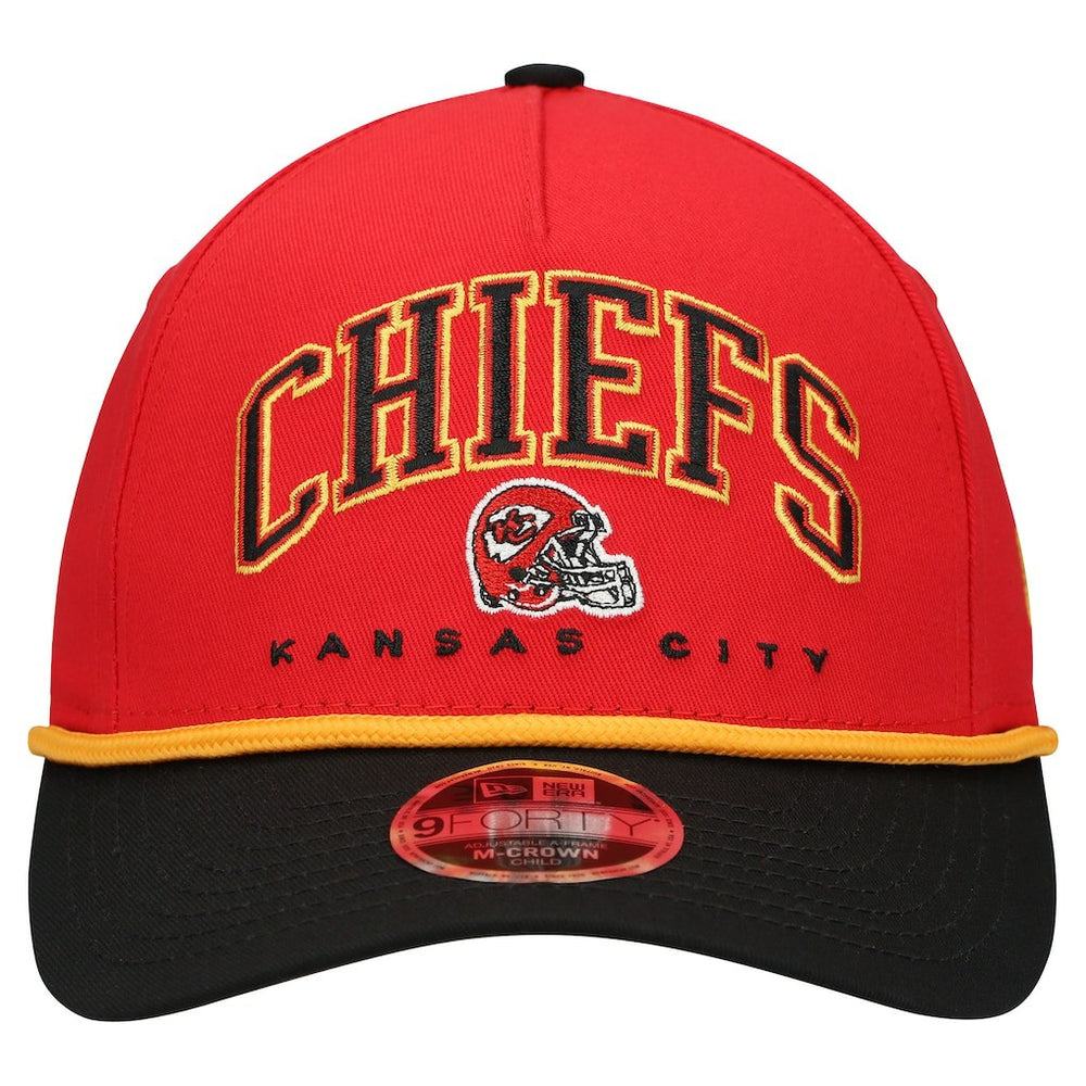 Kansas City Chiefs Preschool Arch COOLERA 9FORTY A-Frame M-Crown Adjustable Hat | NFL Outlet