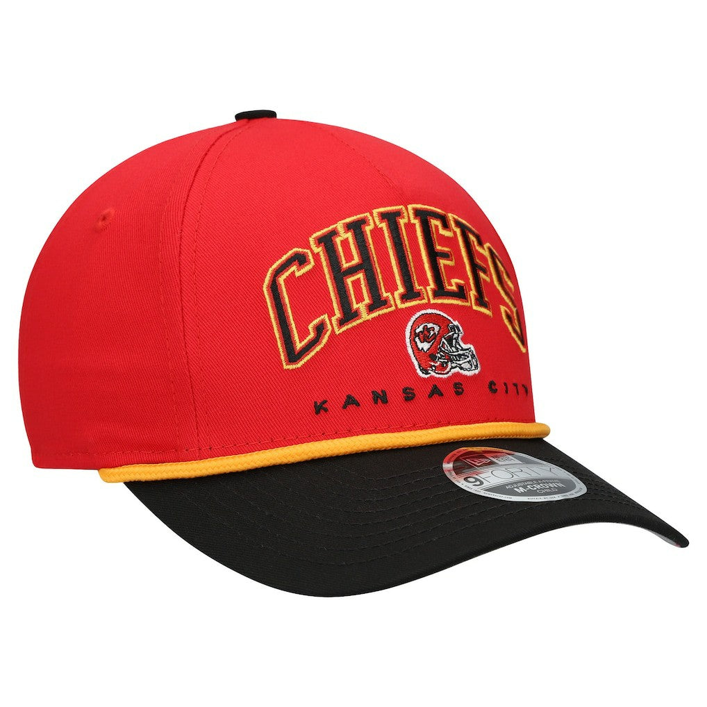 Kansas City Chiefs Preschool Arch COOLERA 9FORTY A-Frame M-Crown Adjustable Hat | NFL Outlet
