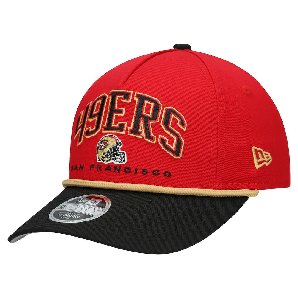 San Francisco 49ers Preschool Arch COOLERA 9FORTY A-Frame M-Crown Adjustable Hat | NFL Outlet