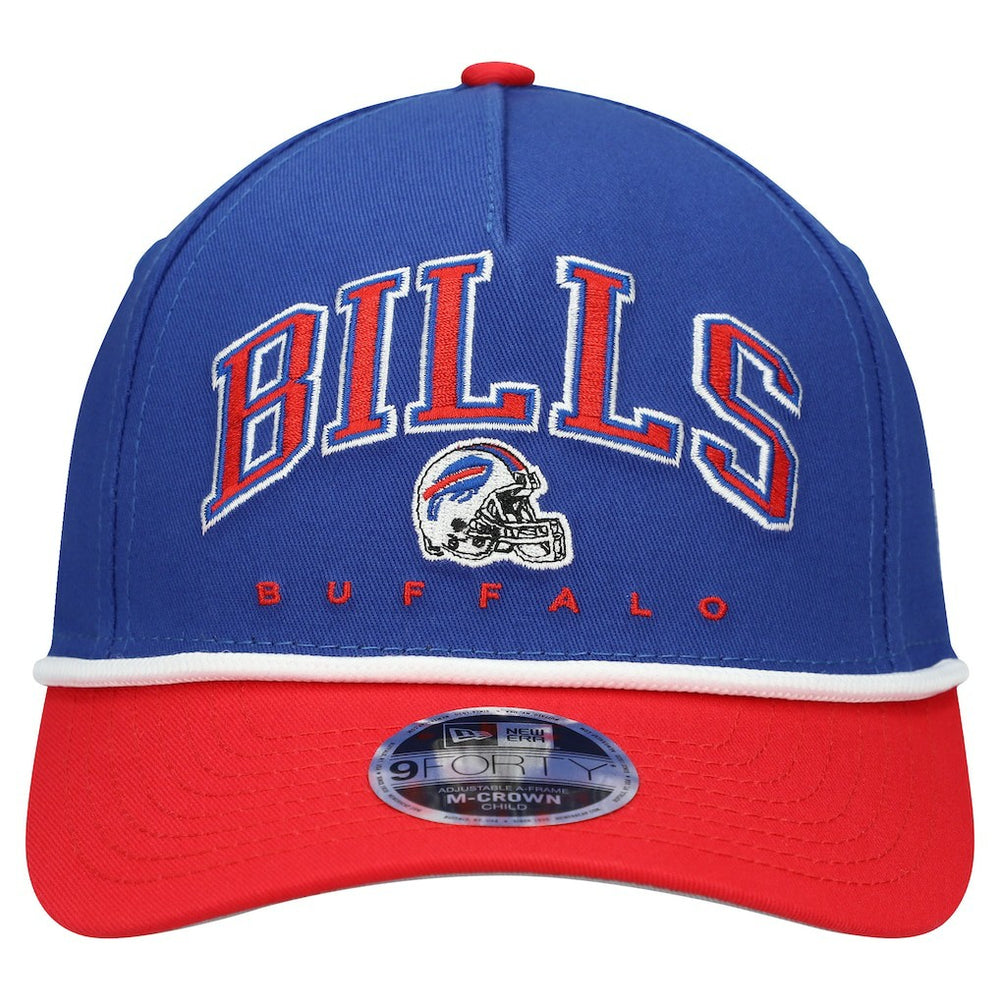 Buffalo Bills Preschool Arch COOLERA 9FORTY A-Frame M-Crown Adjustable Hat | NFL Hot
