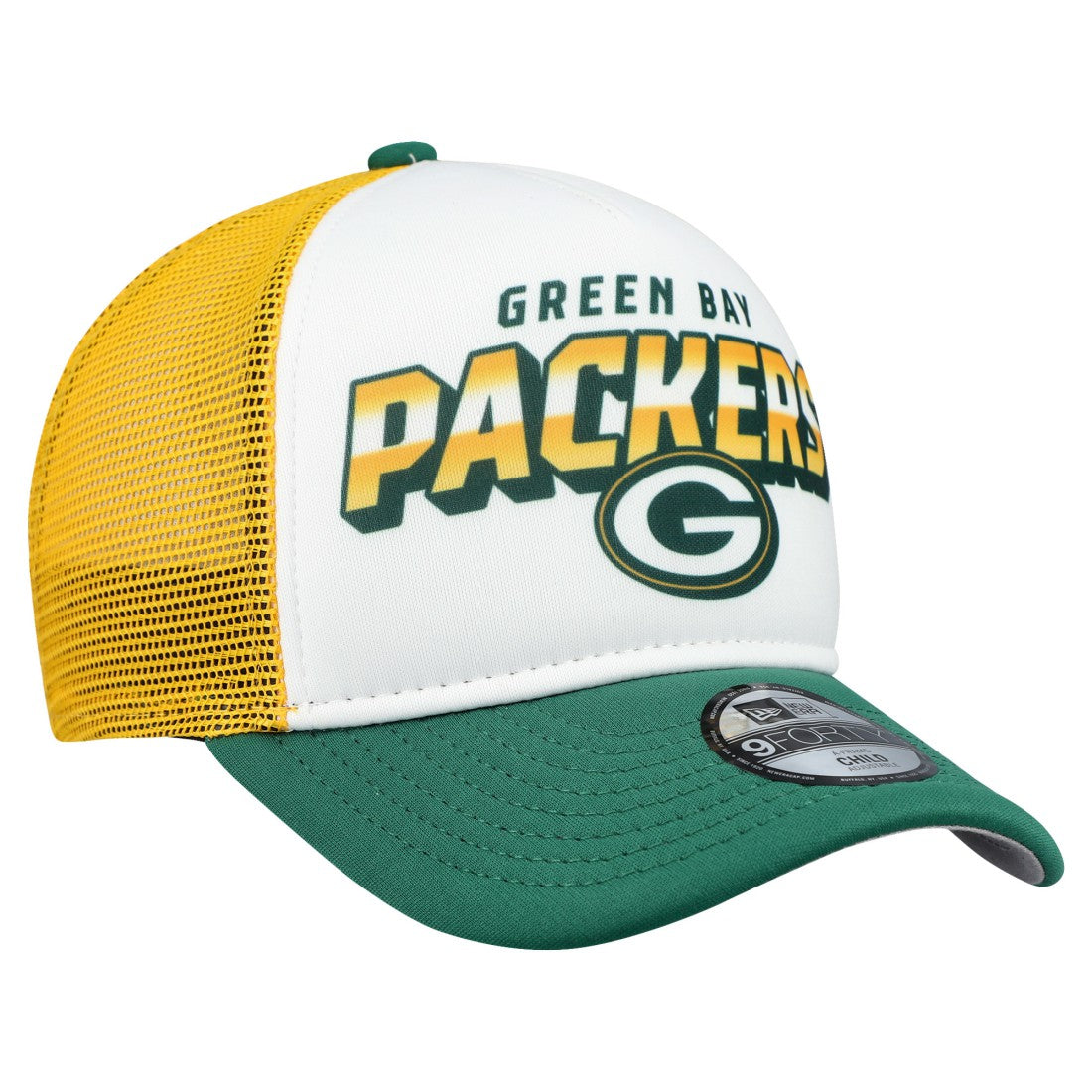 Green Bay Packers Preschool 9FORTY A-Frame Adjustable Hat | NFL Near me
