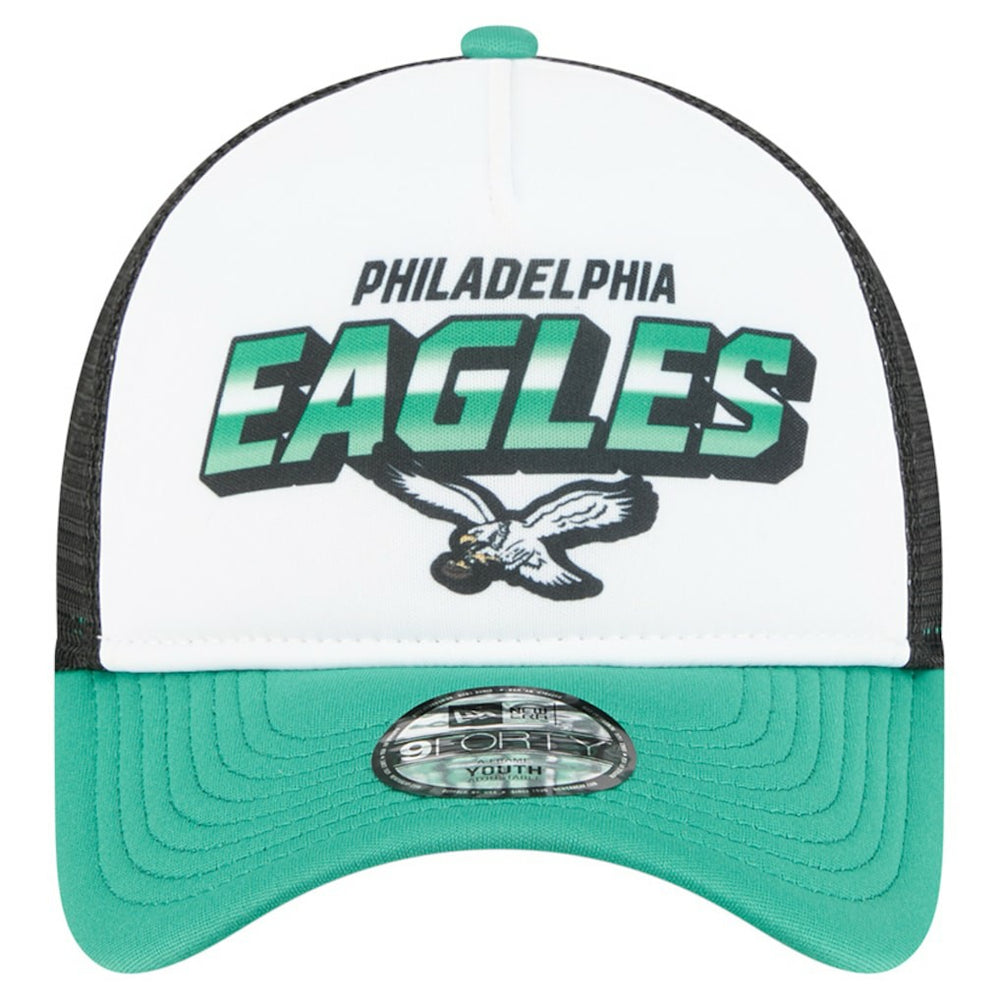 Philadelphia Eagles Preschool 9FORTY A-Frame Adjustable Hat | NFL Outlet