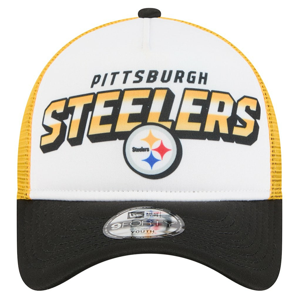 Pittsburgh Steelers Preschool 9FORTY A-Frame Adjustable Hat | NFL Outlet