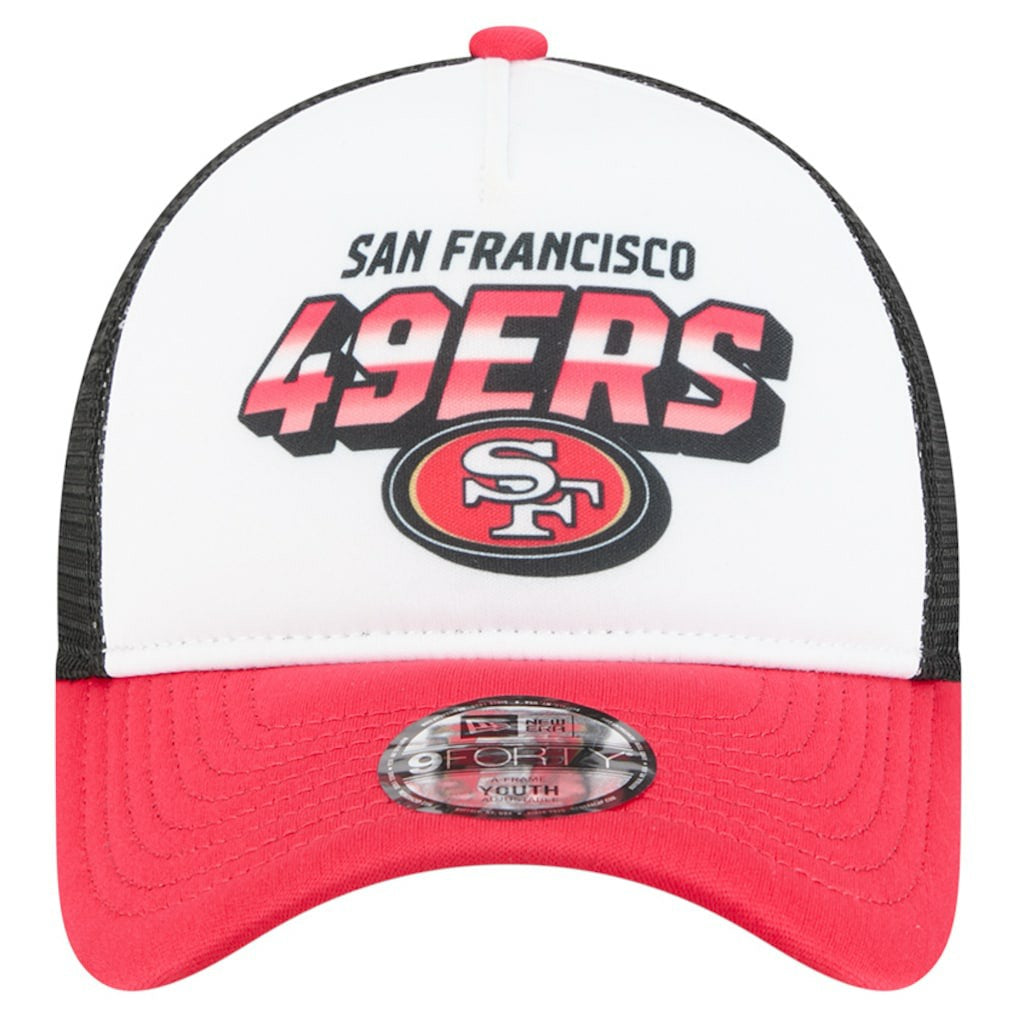 San Francisco 49ers Preschool 9FORTY A-Frame Adjustable Hat | NFL New