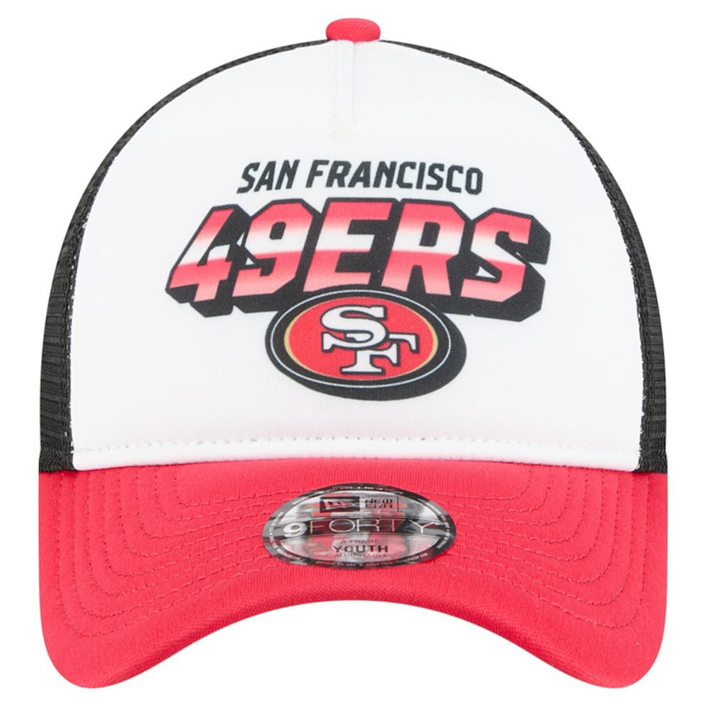San Francisco 49ers Preschool 9FORTY A-Frame Adjustable Hat | NFL New