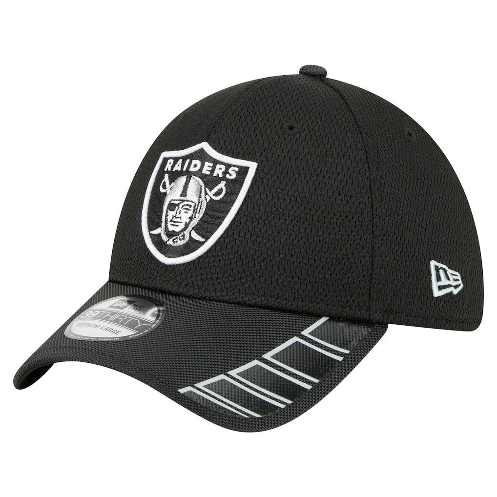 Las Vegas Raiders Visor Hit 39THIRTY Flex Hat | NFL Outlet