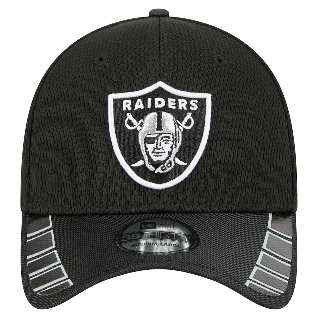 Las Vegas Raiders Visor Hit 39THIRTY Flex Hat | NFL Outlet