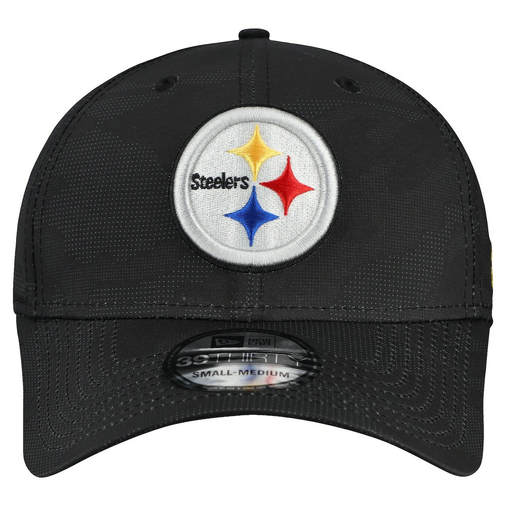 Pittsburgh Steelers Tonal Camo 39THIRTY Stretch Fit Hat | NFL Sale