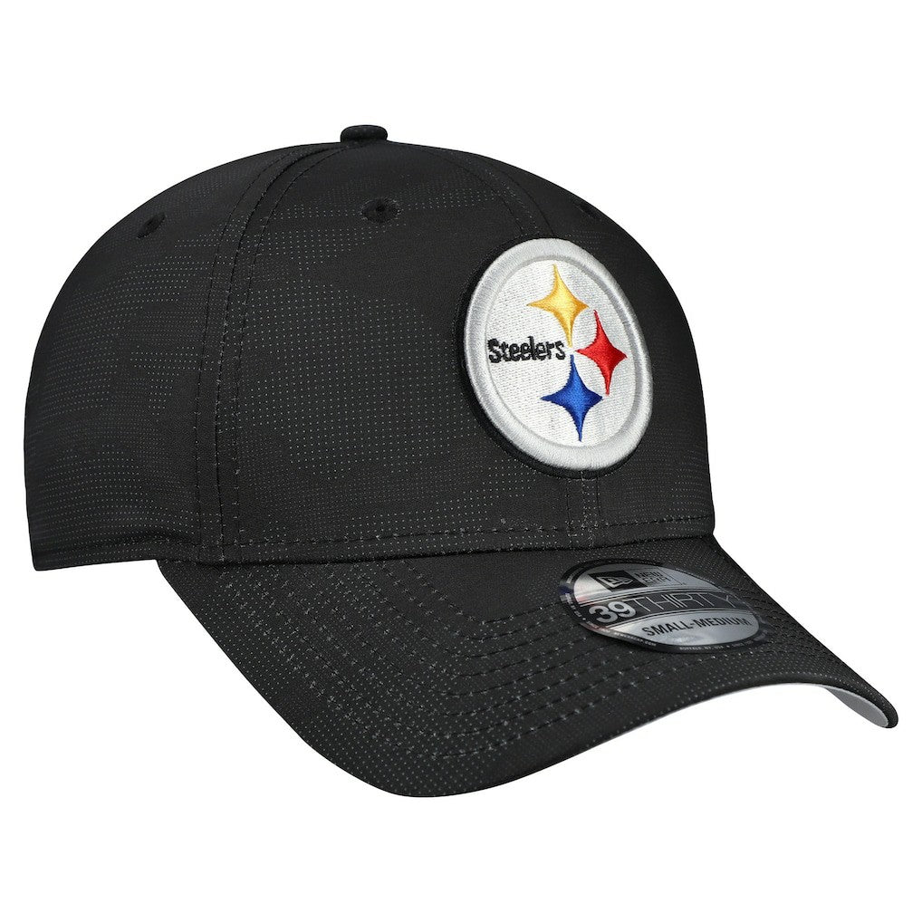 Pittsburgh Steelers Tonal Camo 39THIRTY Stretch Fit Hat | NFL Sale