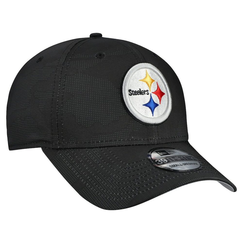 Pittsburgh Steelers Tonal Camo 39THIRTY Stretch Fit Hat | NFL Sale