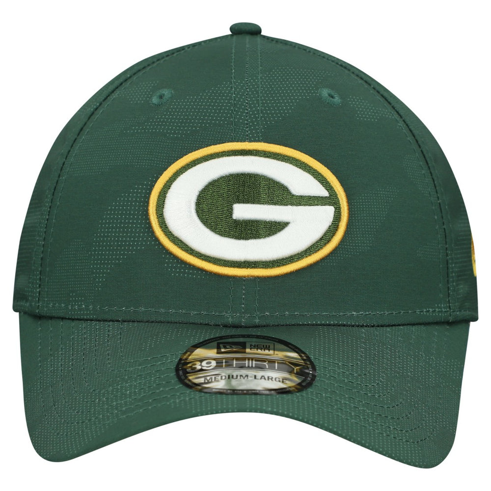 Green Bay Packers Tonal Camo 39THIRTY Stretch Fit Hat | NFL New