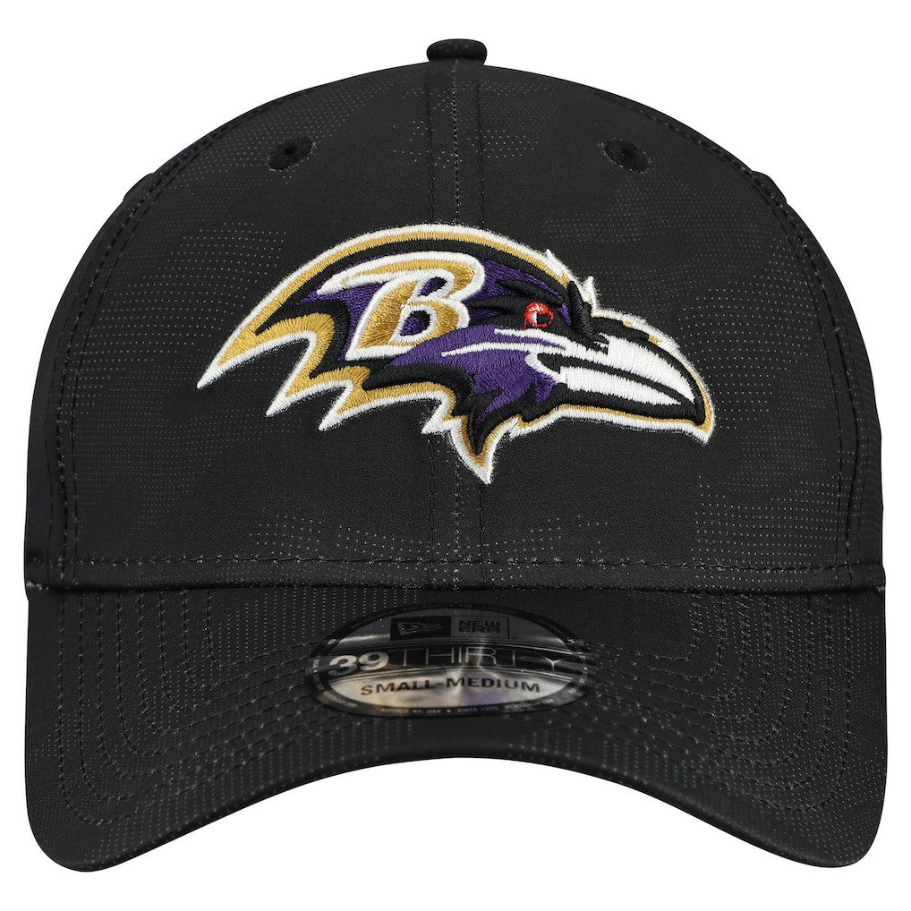 Baltimore Ravens Tonal Camo 39THIRTY Stretch Fit Hat | NFL New