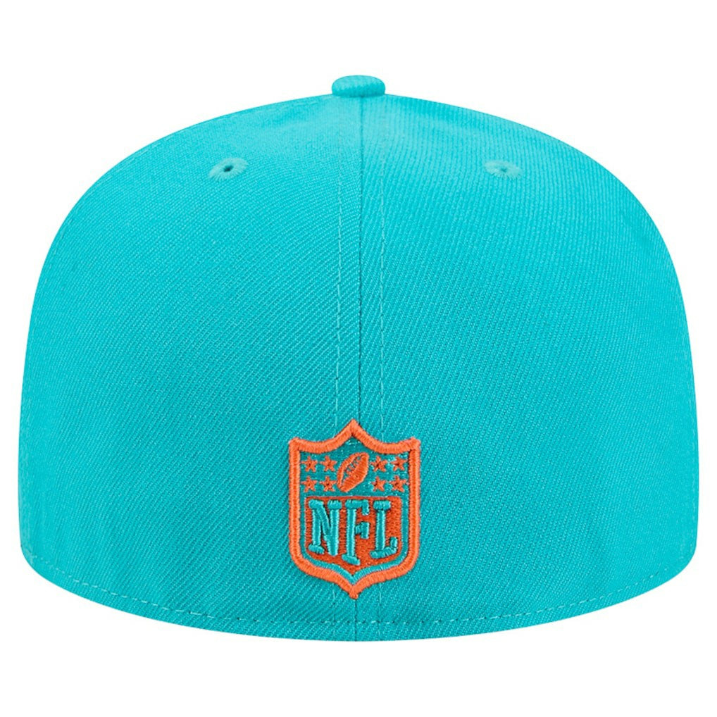 Miami Dolphins Tri-Hit 59FIFTY Fitted Hat | NFL Outlet