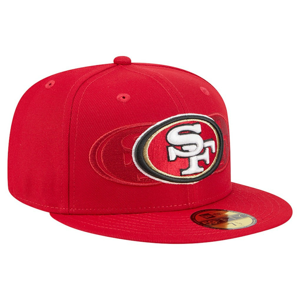 San Francisco 49ers Tri-Hit 59FIFTY Fitted Hat | NFL Near me