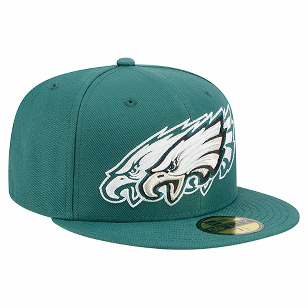 Philadelphia Eagles Tri-Hit 59FIFTY Fitted Hat | NFL Outlet