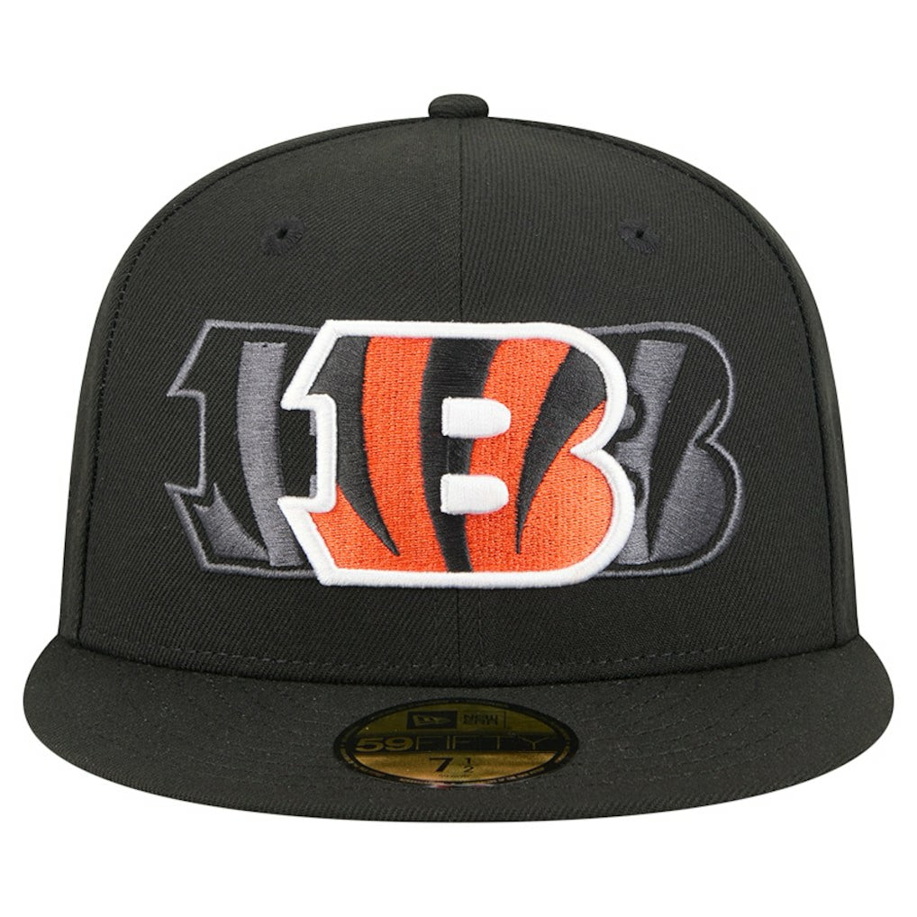 Cincinnati Bengals Tri-Hit 59FIFTY Fitted Hat | NFL Discount