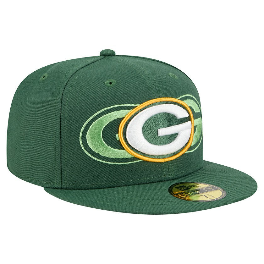 Green Bay Packers Tri-Hit 59FIFTY Fitted Hat | NFL Near me