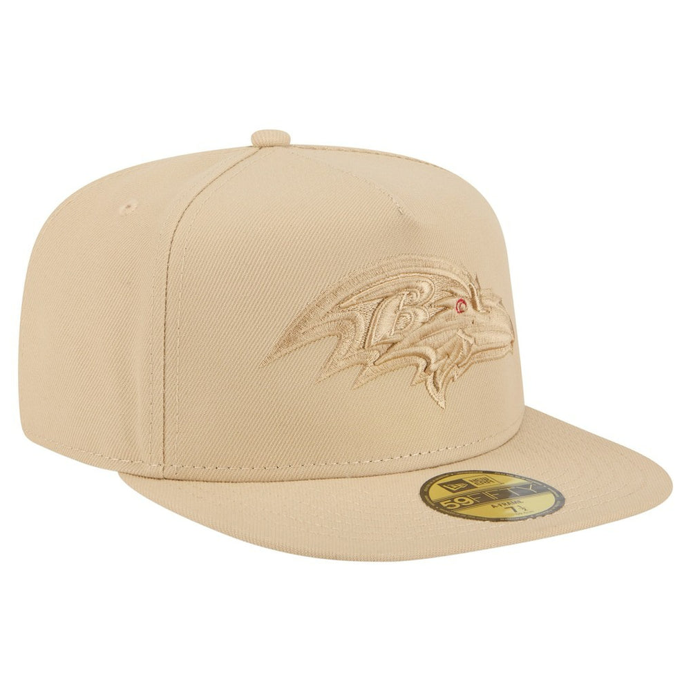 Baltimore Ravens Color Pack A-Frame 59FIFTY Fitted Hat | NFL Outlet
