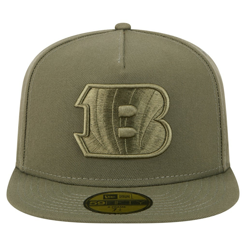 Cincinnati Bengals Color Pack A-Frame 59FIFTY Fitted Hat | NFL Outlet