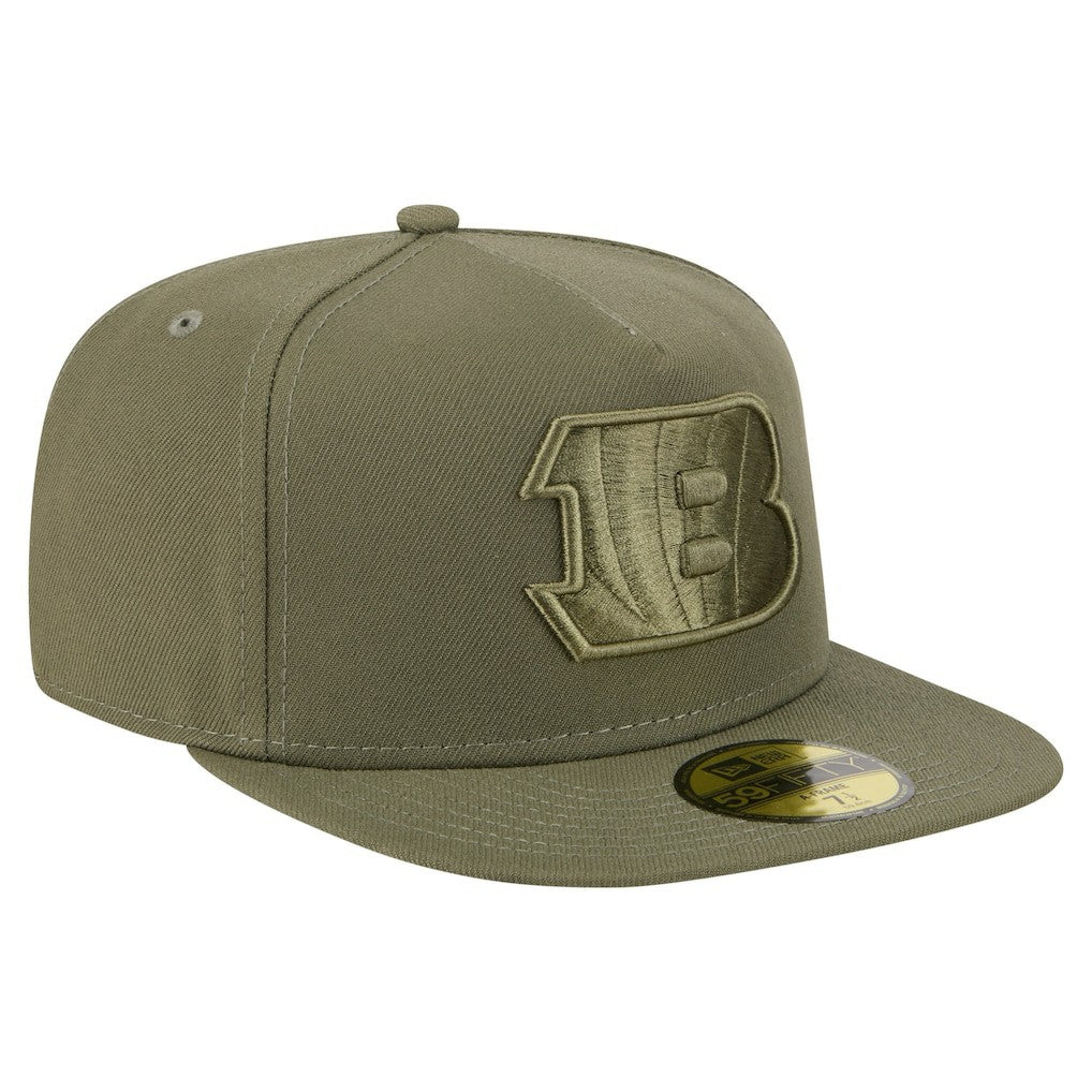 Cincinnati Bengals Color Pack A-Frame 59FIFTY Fitted Hat | NFL Outlet
