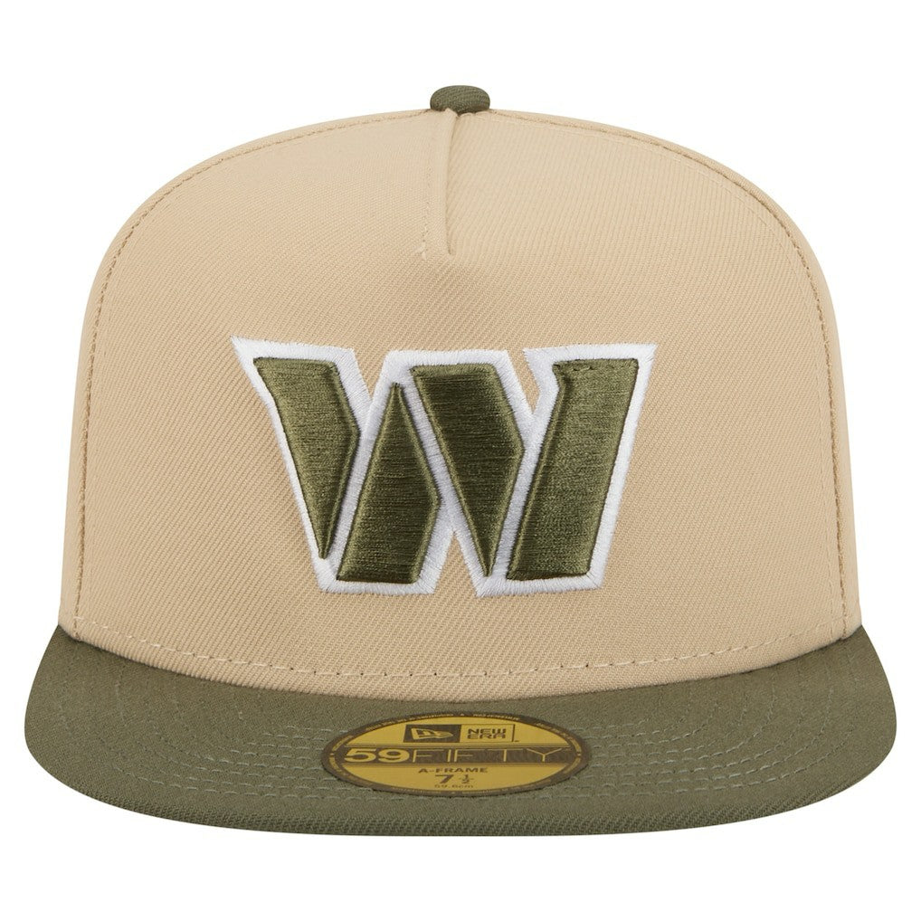 Washington Commanders Color Pack A-Frame 59FIFTY Fitted Hat | NFL New