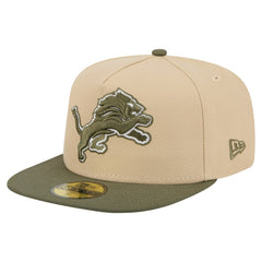 Detroit Lions Color Pack A-Frame 59FIFTY Fitted Hat | NFL New