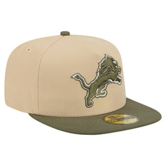 Detroit Lions Color Pack A-Frame 59FIFTY Fitted Hat | NFL New
