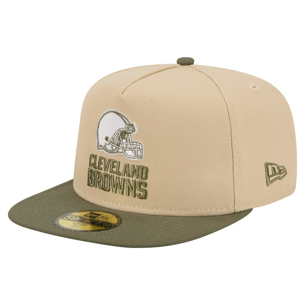 Cleveland Browns Color Pack A-Frame 59FIFTY Fitted Hat | NFL Sale