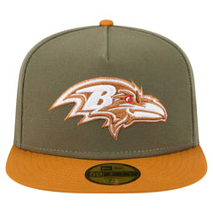 Baltimore Ravens Color Pack A-Frame 59FIFTY Fitted Hat | NFL US