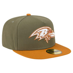 Baltimore Ravens Color Pack A-Frame 59FIFTY Fitted Hat | NFL US