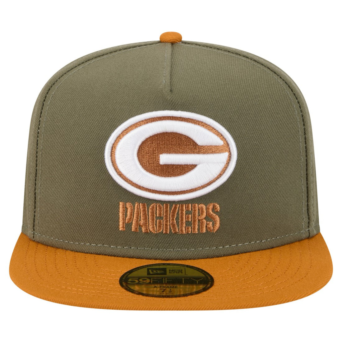 Green Bay Packers Color Pack A-Frame 59FIFTY Fitted Hat | NFL On sale