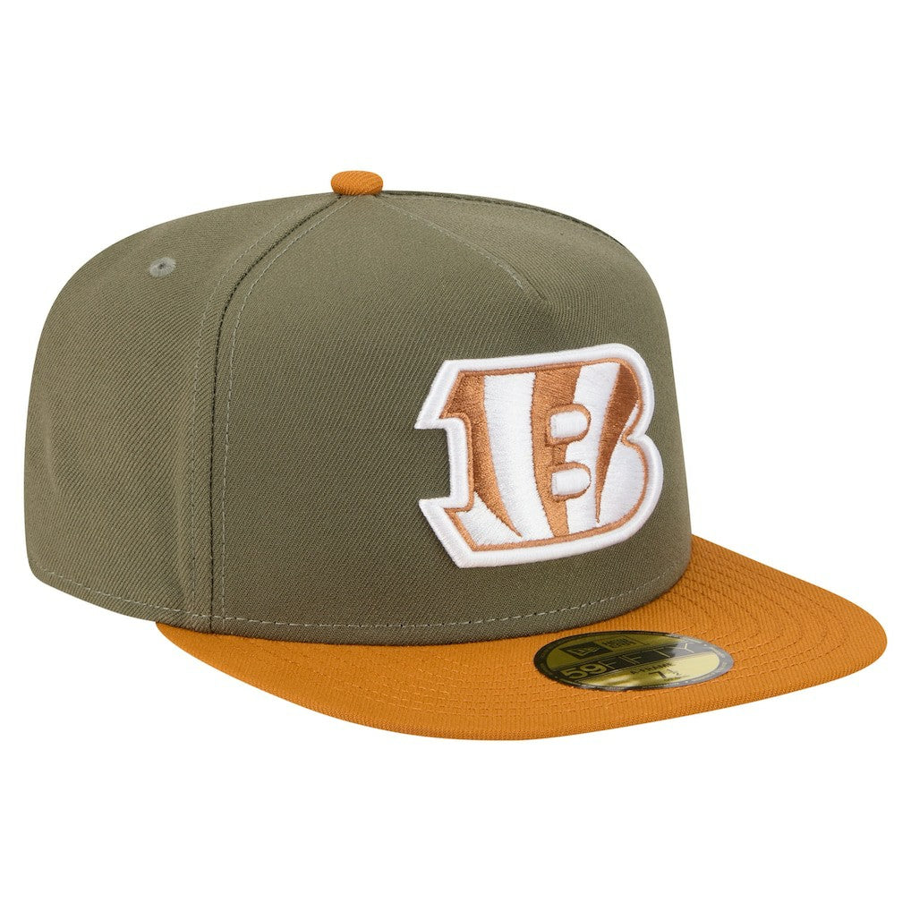 Cincinnati Bengals Color Pack A-Frame 59FIFTY Fitted Hat | NFL New