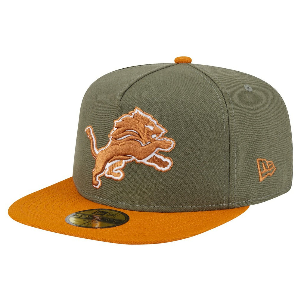 Detroit Lions Color Pack A-Frame 59FIFTY Fitted Hat | NFL Hot