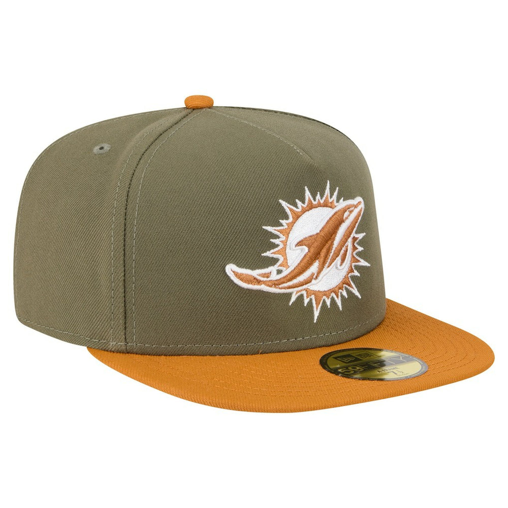 Miami Dolphins Color Pack A-Frame 59FIFTY Fitted Hat | NFL Online