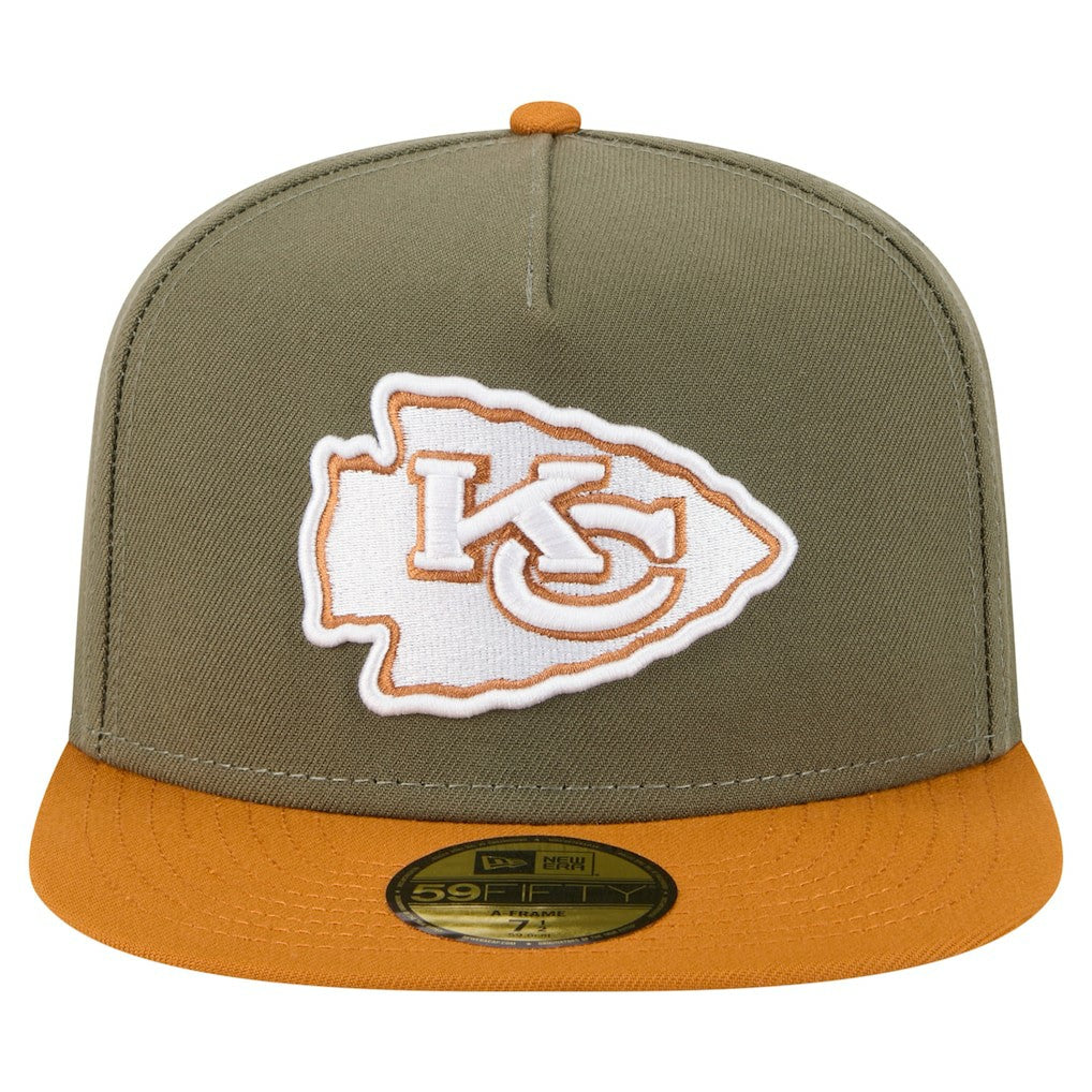 Kansas City Chiefs Color Pack A-Frame 59FIFTY Fitted Hat | NFL Hot