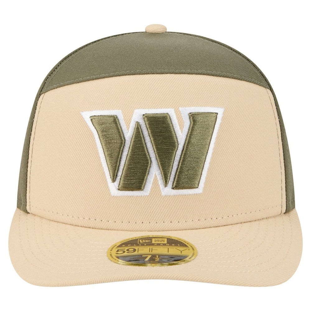 Washington Commanders Two-Tone Color Pack Split Panel 59FIFTY Fitted Hat | NFL Near me
