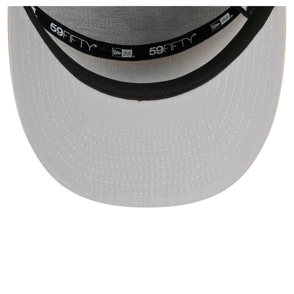 Las Vegas Raiders Two-Tone Color Pack Split Panel 59FIFTY Fitted Hat | NFL New