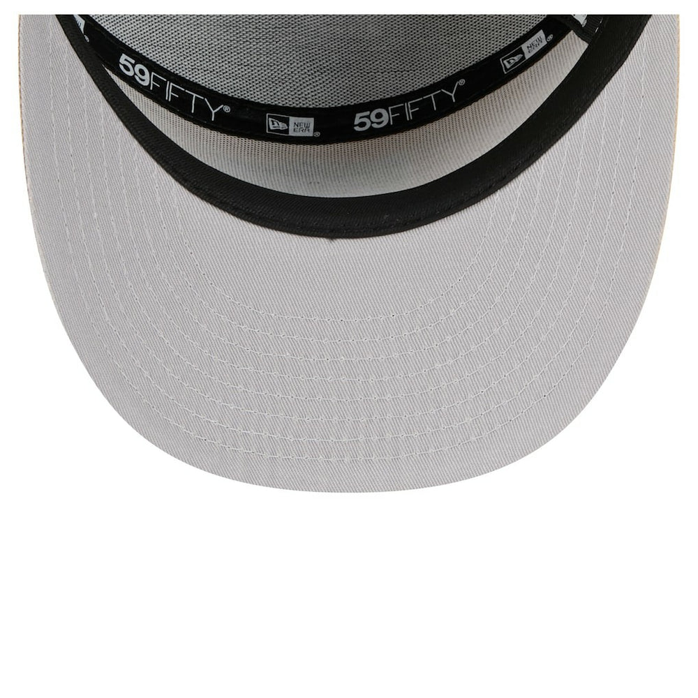 Las Vegas Raiders Two-Tone Color Pack Split Panel 59FIFTY Fitted Hat | NFL New