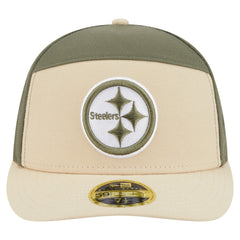 Pittsburgh Steelers Two-Tone Color Pack Split Panel 59FIFTY Fitted Hat | NFL Near me