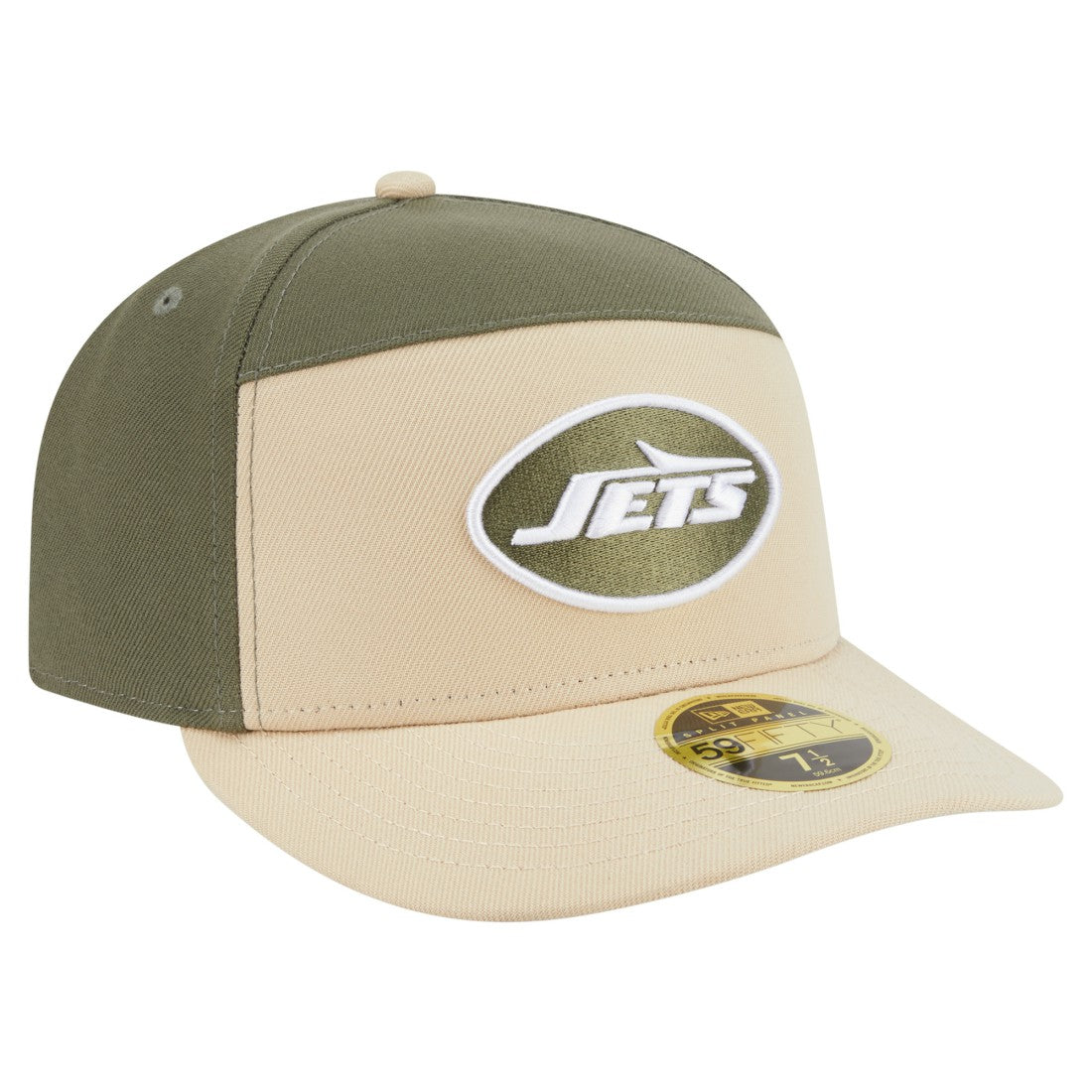 New York Jets Two-Tone Color Pack Split Panel 59FIFTY Fitted Hat | NFL US