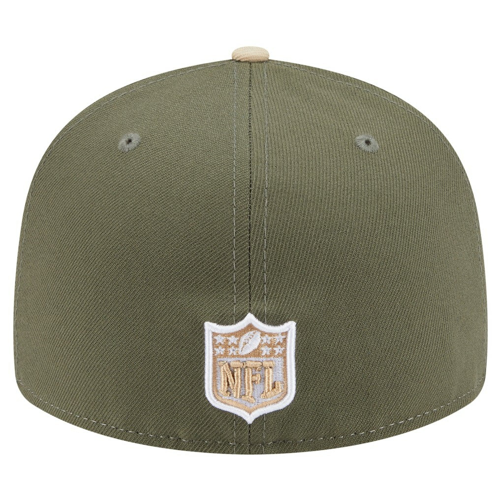 Philadelphia Eagles Two-Tone Color Pack Split Panel 59FIFTY Fitted Hat | NFL Online