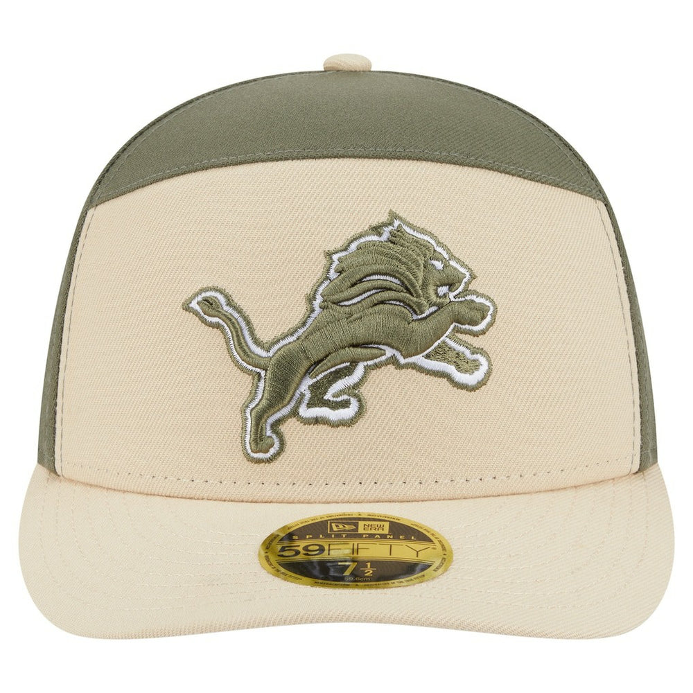 Detroit Lions Two-Tone Color Pack Split Panel 59FIFTY Fitted Hat | NFL US