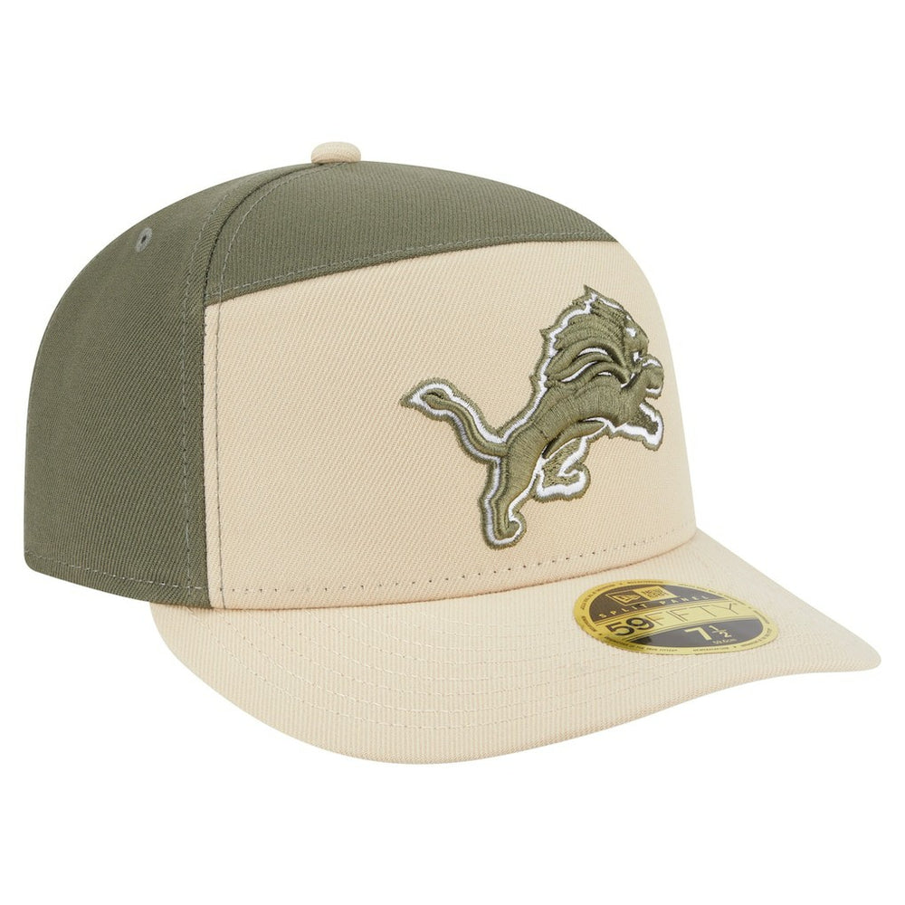 Detroit Lions Two-Tone Color Pack Split Panel 59FIFTY Fitted Hat | NFL US